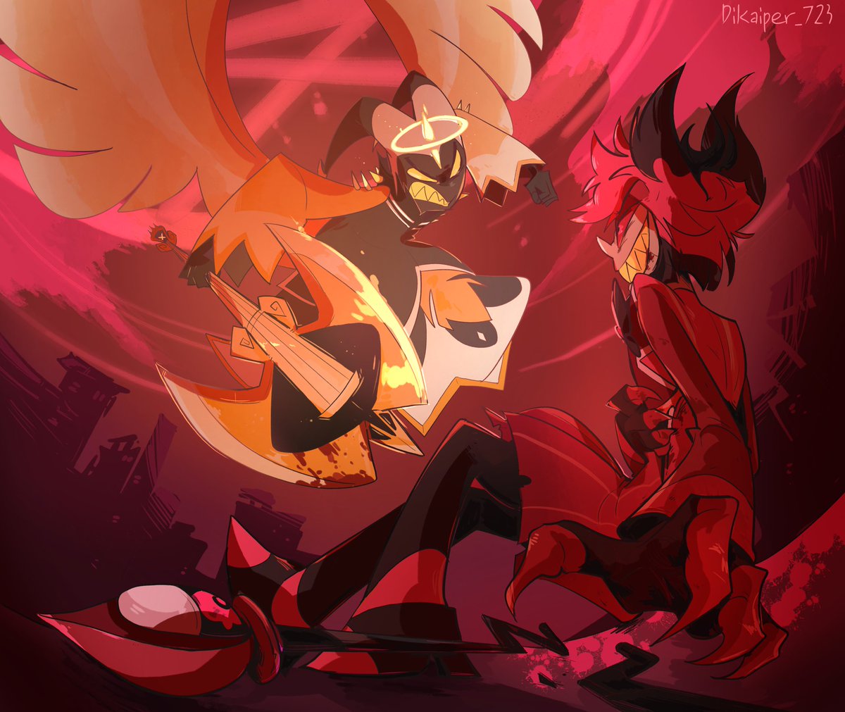 Dikaiper_723's tweet photo. #HazbinHotel #HazbinHotelAdam #HazbinHotelAlastor 

Radio's not Dead📻 https://t.co/ScMje8Vnd7
