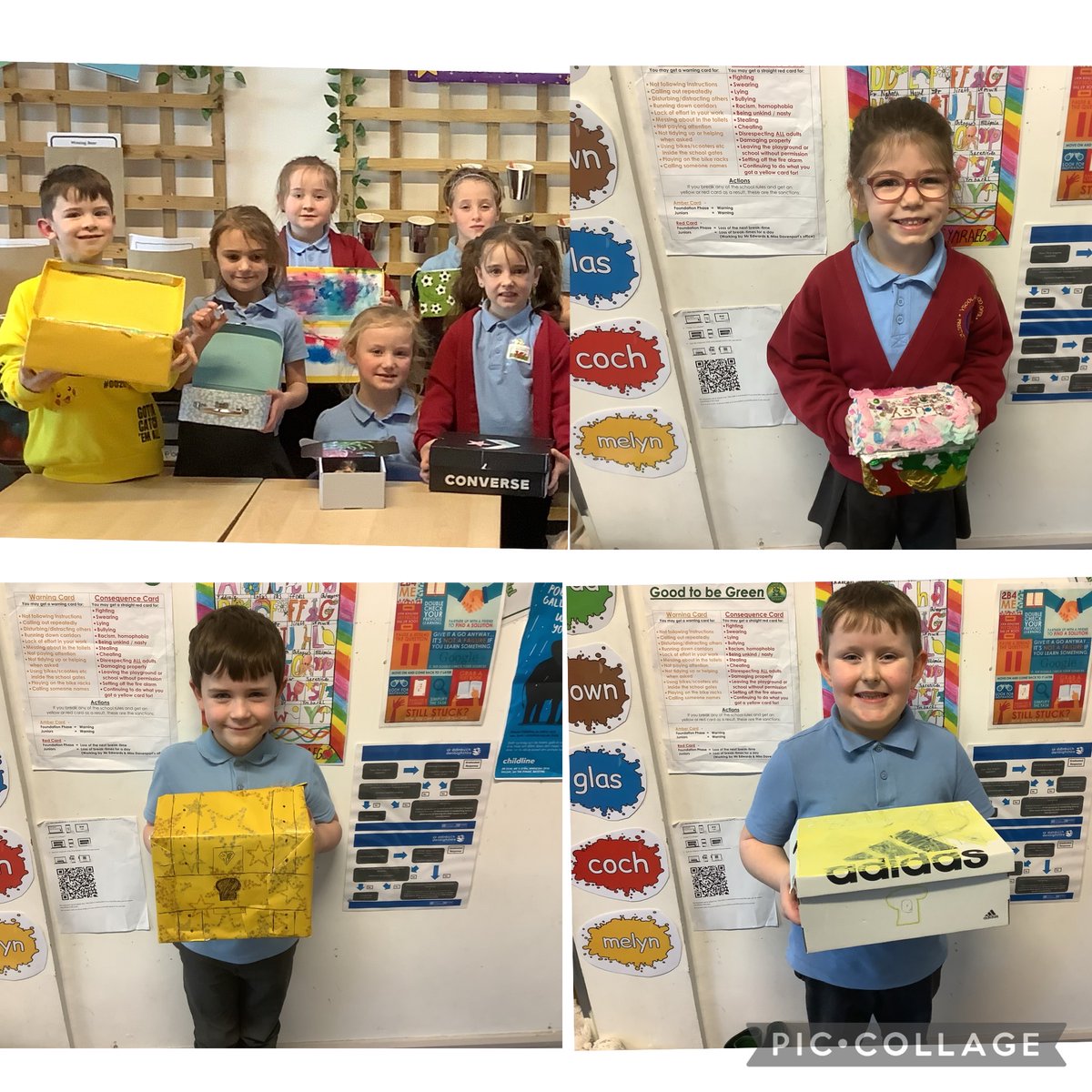 For homework, the children in Year 1 and 2 have made and decorated their own treasure chests, they put items which are special to them inside. They enjoyed sharing their treasures with the class 🏴‍☠️