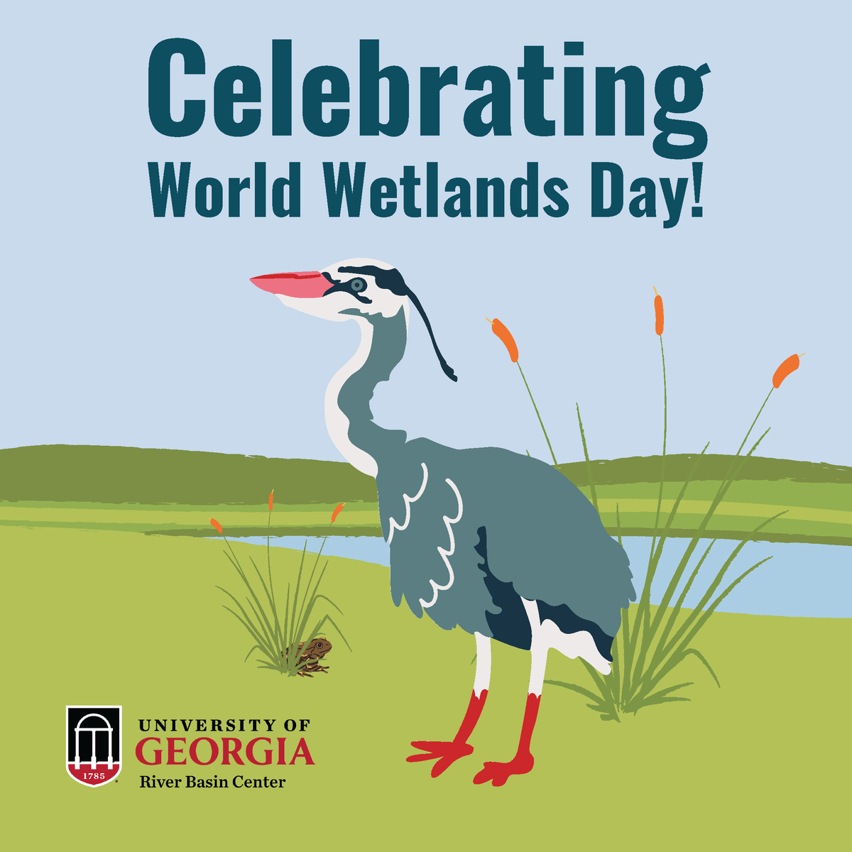 This #WorldWetlandsDay, we're excited to announce that along with the UGA School of Law Land Conservation Clinic, we will be co-hosting a Local Wetlands Protection Workshop on May 7, 2024! Click here to learn more: t.uga.edu/9FX.