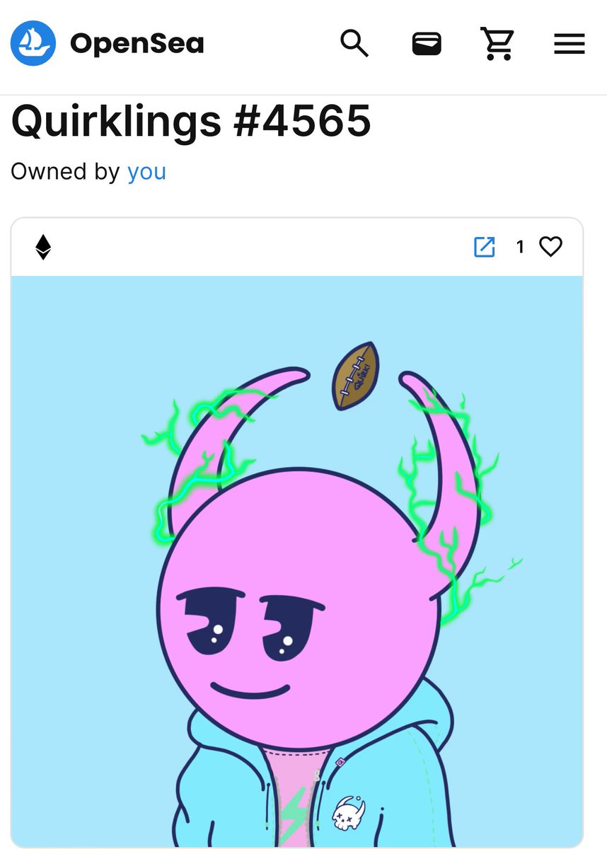 BedtimeNFT's tweet photo. This Companion was just minted 🤩, only 5 more til we run the poker tournament 🤑 top prize is a @quirkiesnft quirkling 🤩. Minting now .04 top 3 paid out 🫡 https://t.co/7neojECGzq