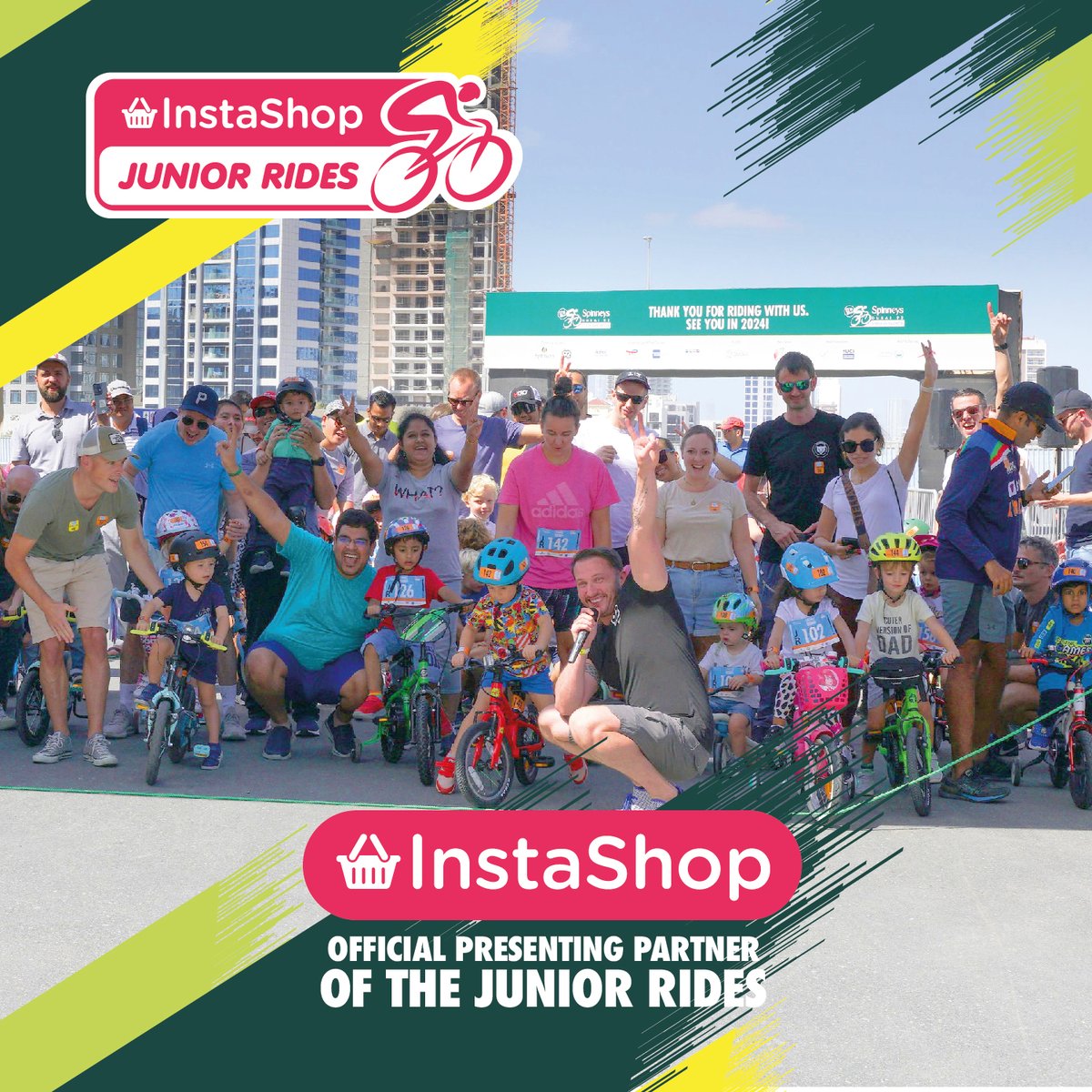 SpinneysDubai92's tweet photo. We are very excited to announce @instashop_app as the Official Presenting Partner of the Junior Rides, taking place on the 24th of February. 🚴‍♂️ https://t.co/paYRZxcUJ1