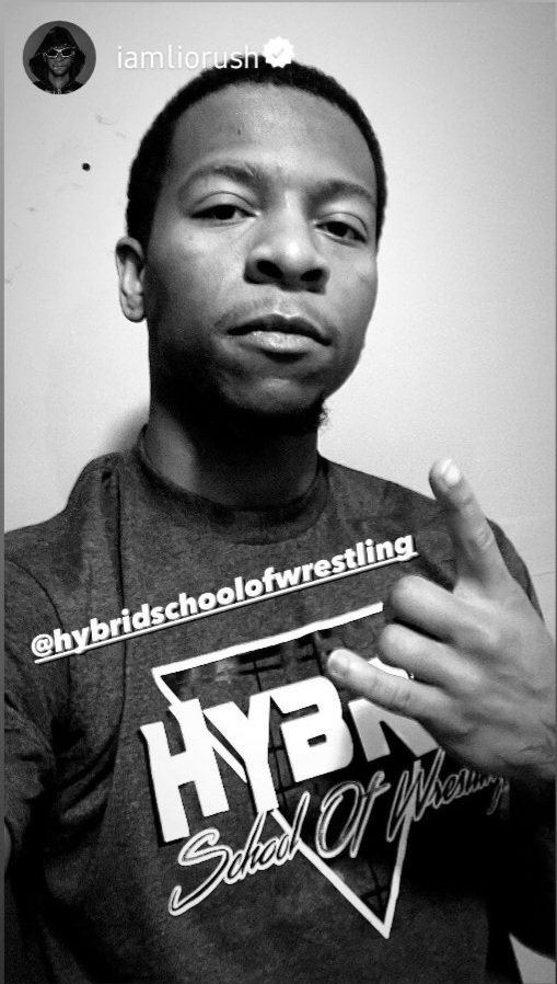 Hybridsow's tweet photo. Cool having @IamLioRush stop by the school a couple of times this week. Hope to see you back again soon. #Illbeme #czw #wwe #205live #cruiserweight #nxt #moth https://t.co/7TIkJtB7qc