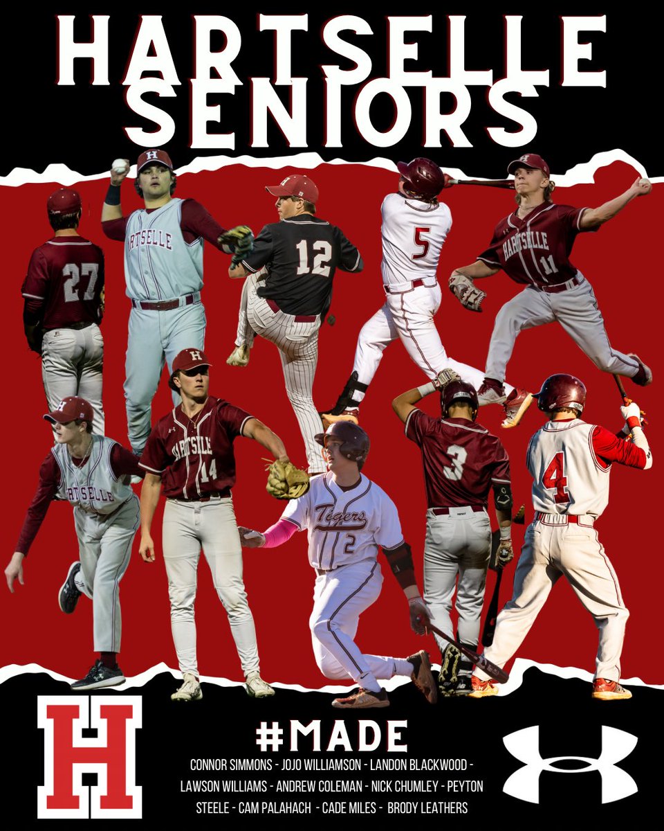 HartselleBSB's tweet photo. Your 2024 Hartselle Baseball senior class #MADE https://t.co/o9s1cePlAw