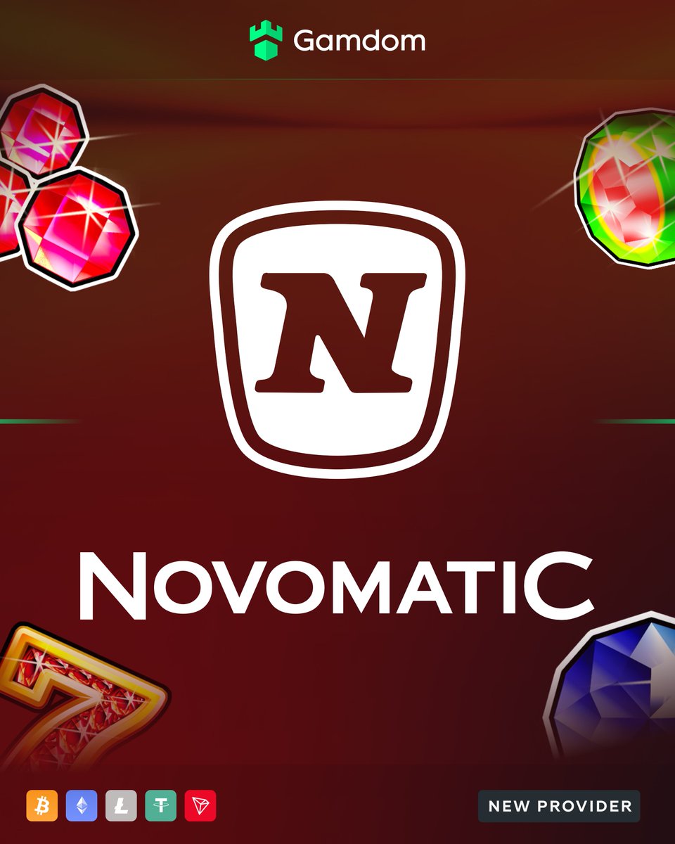 🚀Exciting News: Novomatic is Here!🃏

We're thrilled to announce that Novomatic has officially joined our gaming family! 🚀 

And here's the icing on the cake: To celebrate, we're giving away free spins to 250 lucky winners on one of their most popular games, Book of Ra Deluxe
