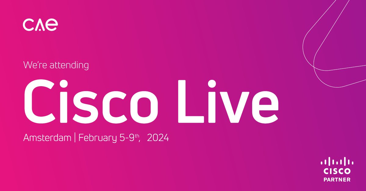 Our CAE team are busy getting ready to join <a href="/Cisco/">Cisco</a> next week for #CiscoLiveEMEA24 ✈️

Who's looking forward to seeing the latest innovations, technology news &amp; updates, along with hearing from some of the world's best technology minds - we are! 🙋