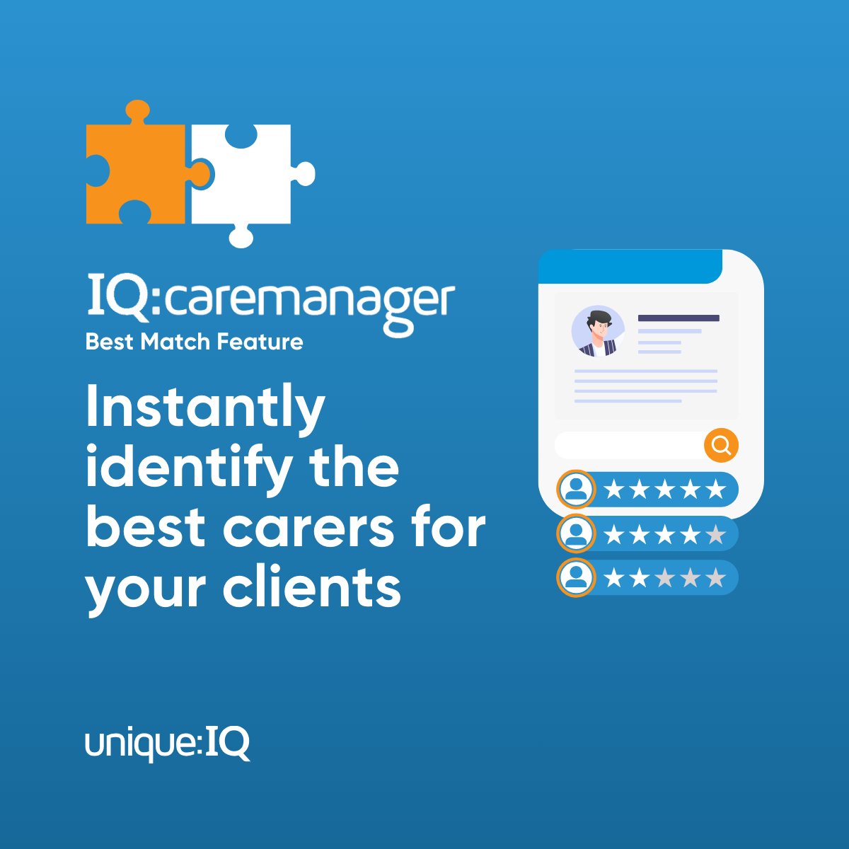 UniqueIQ's tweet image. Have you heard? IQ:caremanager recommends carers for client visits according to the needs of the client and the skills, location and availability of the carer. Book a demo today to discover more: bit.ly/3uhPvAi

#caresoftware