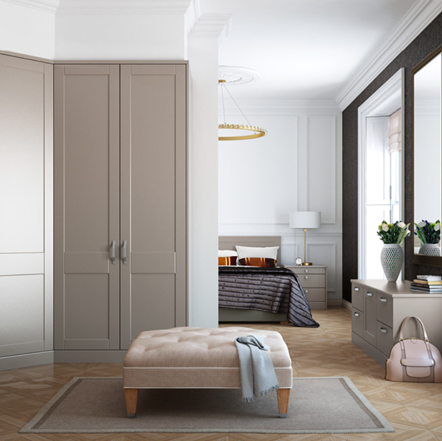 Efficiency meets elegance! Fitted wardrobes offer seamless design and maximum space utilisation. Discover the beauty of fitted wardrobes for your bedroom. See all the designs we offer here harrisonskitchens.co.uk/bedrooms/ #FittedWardrobes #EfficientDesign #harrisonsbedrooms