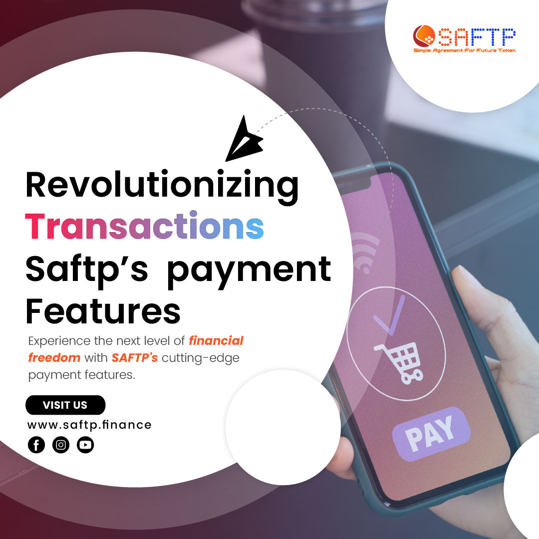 officialsaftp's tweet photo. Unlock the future of transactions with SAFTP! ๐
Seamlessly integrate secure and swift payments into your crypto journey.
________
#Bitcoin #SAFTP #CryptoPayments #FinancialFreedom https://t.co/nmjYrsVF3W