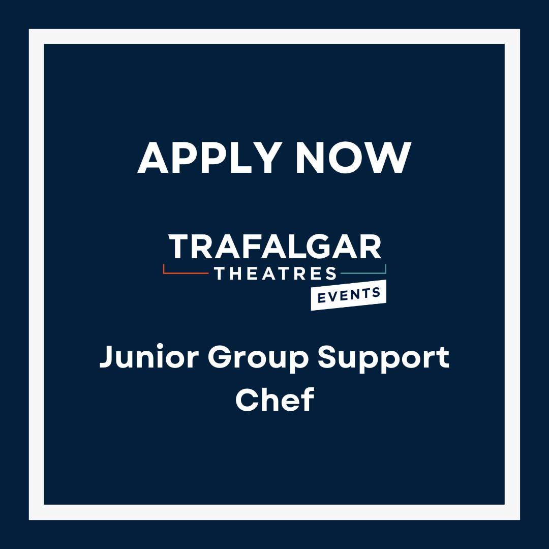 TrafEvents's tweet photo. 🚨JOB ALERT🚨

We have an exciting opportunity for a new Junior Group Support Chef. Working across all venues within @trafalgarent, they will be vital in the achievement of consistent food excellence across the group. 

Apply here ⬇️

https://t.co/3KJoLO906m

#jobalert #catering https://t.co/Rme2uOAZNZ
