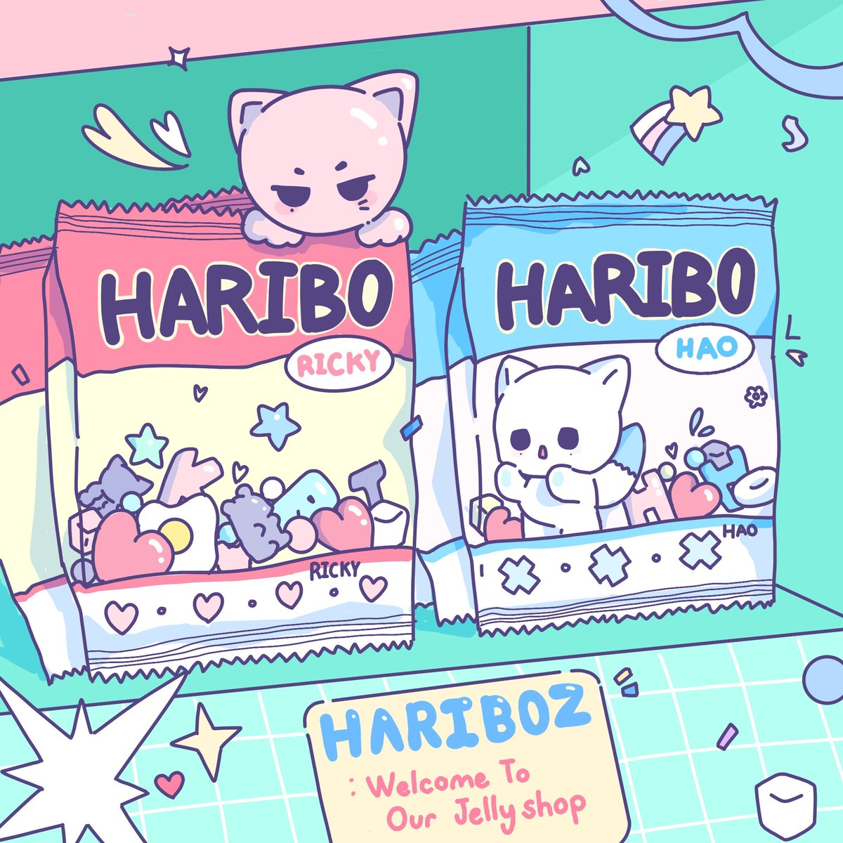 HARIBOZ CAFE (ゝω・´★)
Welcome To Our Jellyshop
24.02.24 ~ 25 coming soon🔜