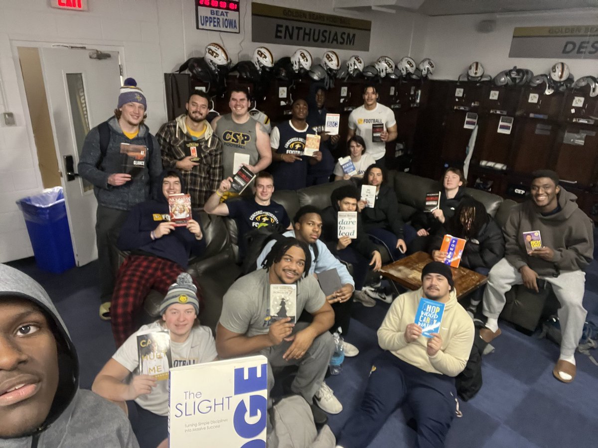 #teamdelta book club <a href="/CSPBearsFB/">Concordia St Paul Football</a>