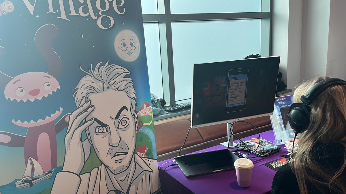 LightfootBrosTM's tweet photo. Come and say helloand play our brand new point & click adventure demo Sleepytime Village at #DebugU today! It’s creepy and weird and you’ll love it!
@debugorg
#indiegames #indiedev #IndieGameDev #indiegame #indiegamedeveloper https://t.co/M3fsC5Ib5F