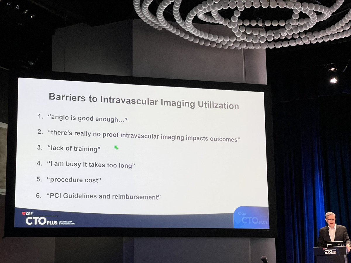 #CTO2024 is here! Fabulous 1st session on evidence. ✨2023 was the yr of imaging as shown by @kevinjamescroce. Now we need to ⬆️education & uptake ✨Many CTO/CHIP studies shared by @RhianEDavies1 @LAzzaliniMD Panel discussion on future trials needed- MCS, sham-control, DCBvDES