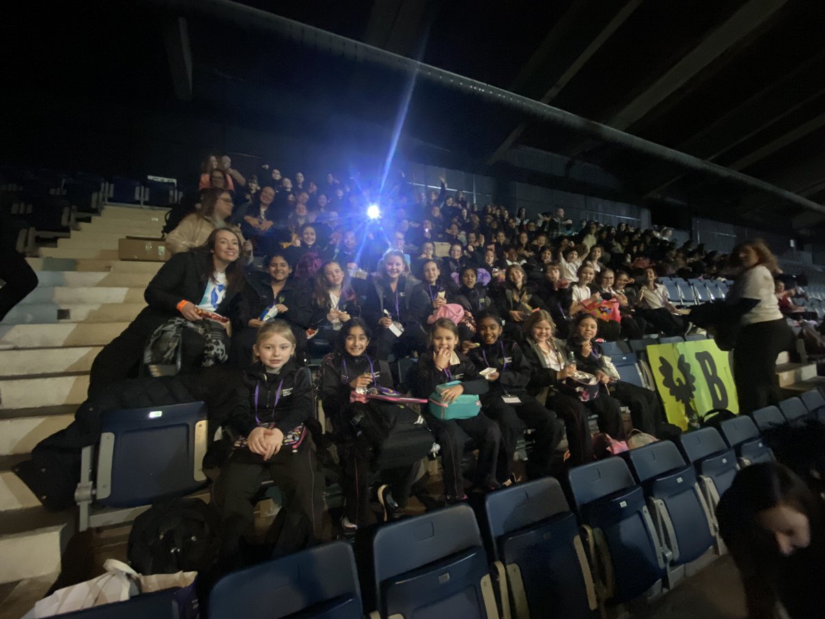 Excitement is palpable!  We have arrived at Wembley ready for @YoungVoices_UK #BGSJnrChoir