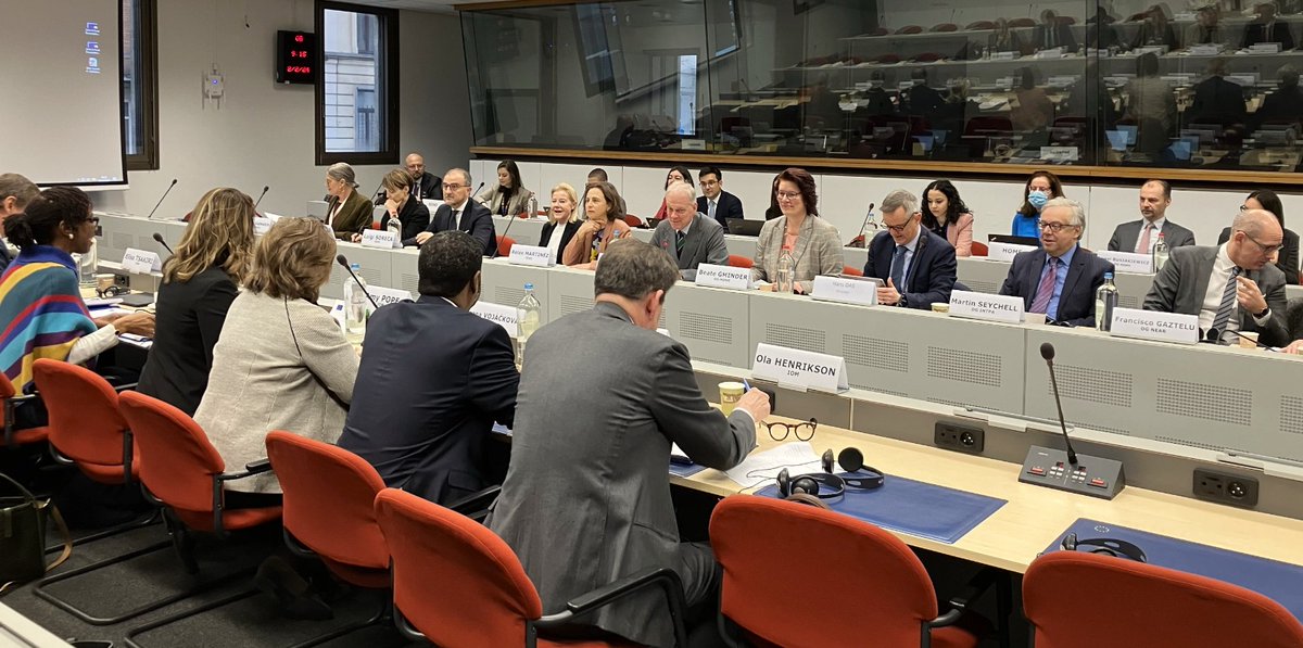 A pleasure to be in Brussels with our EU partners for the 10th EU-IOM Strategic Cooperation meeting. 

Together we are committed to leveraging the opportunities and promise of safe, regular migration at a time when the world needs it most.