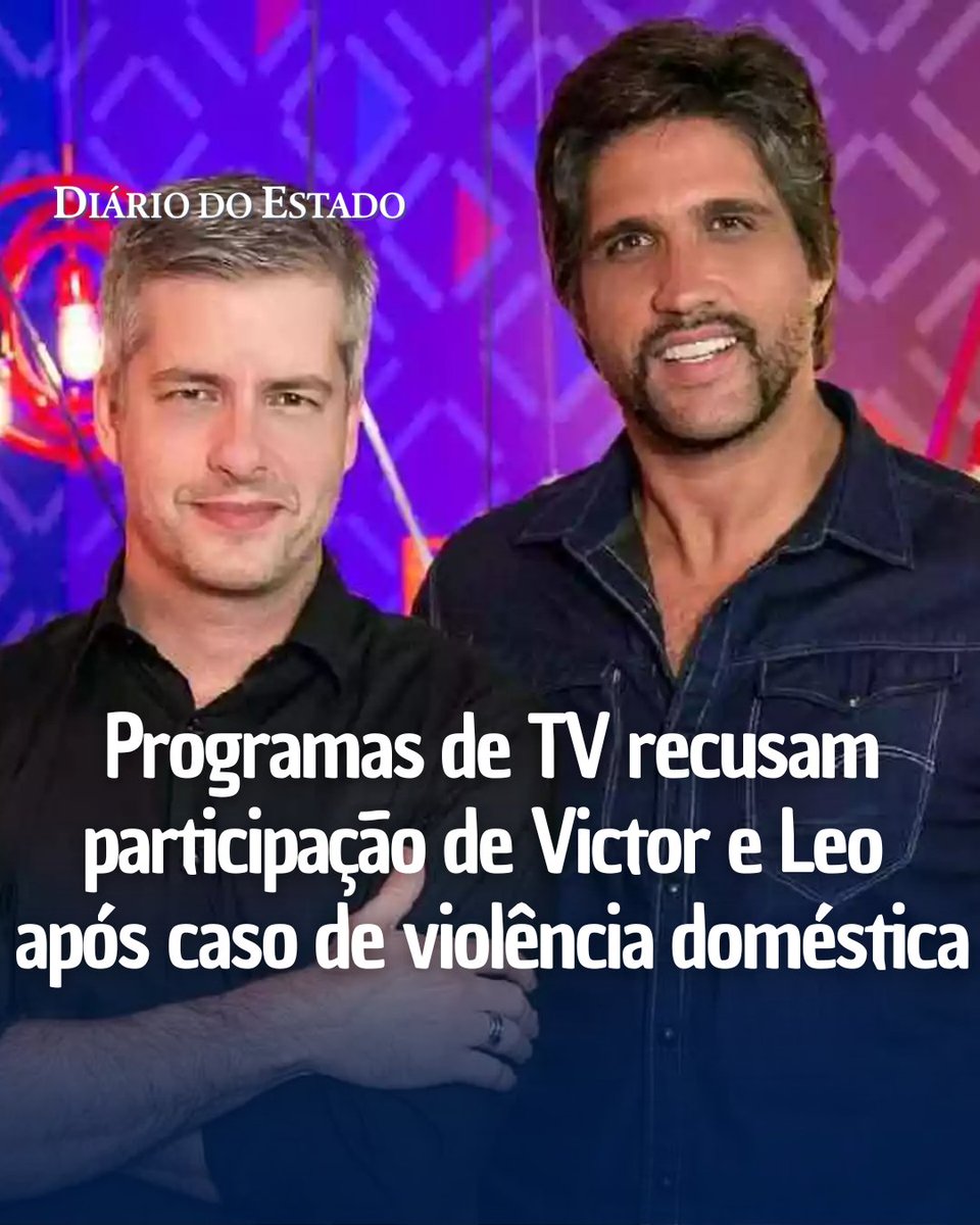diariodoestado's tweet image. Programas de TV aberta recusam participação de Victor e Leo devido a caso de violência doméstica
shre.ink/regx

#victoreleo #violencia #programaTV #goias #DiariodoEstado