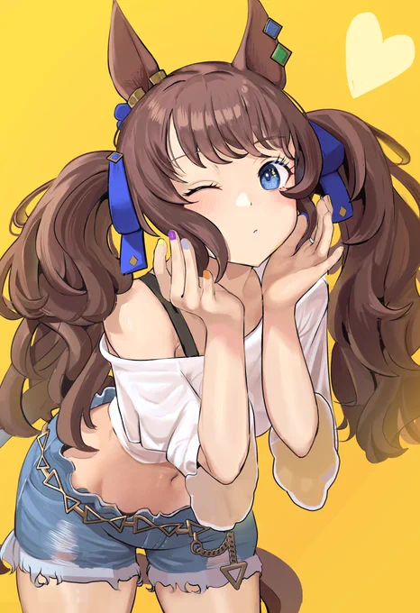 #ツインテールの日ふわふわトーセンジョーダン 