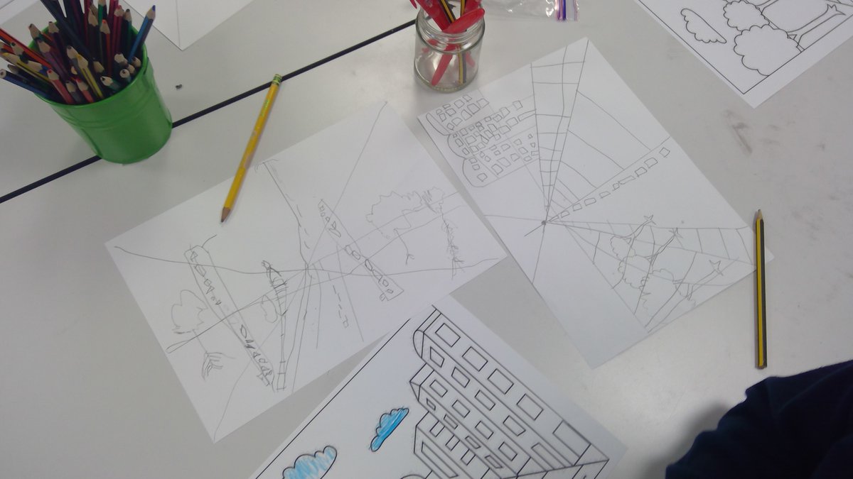 We had a lovely time exploring perspective in iPad draw it, design it, build it club this week! We think these drawings are amazing! #WeAreLJS #LoveOfLearning #YoungArchitects