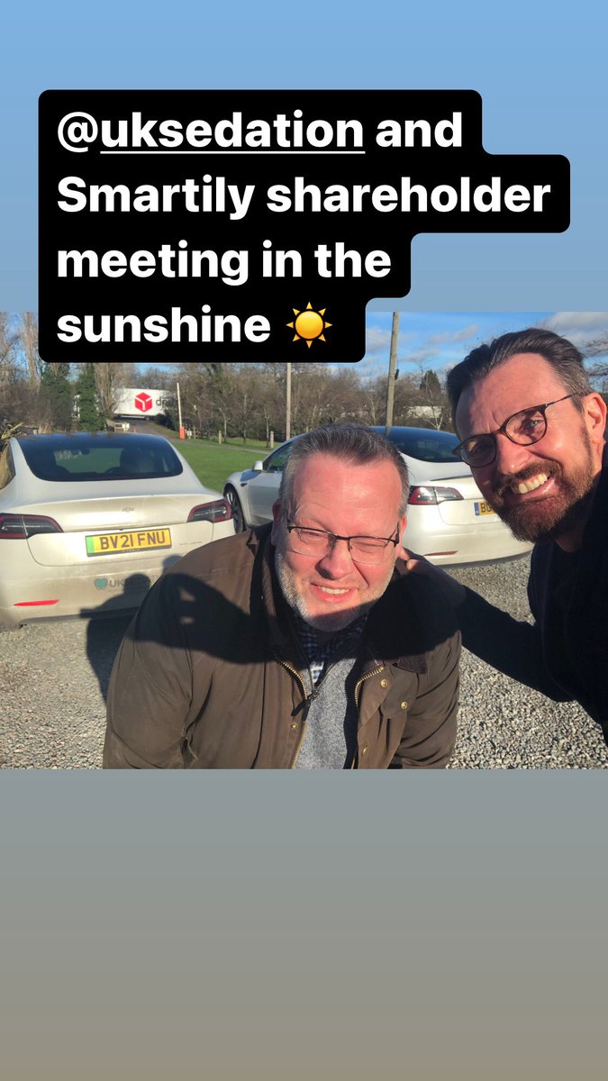 Shareholders meeting in the sunshine and an odd photo! <a href="/uksedation/">Dr Rob Endicott at UKSedation</a> Smartily
