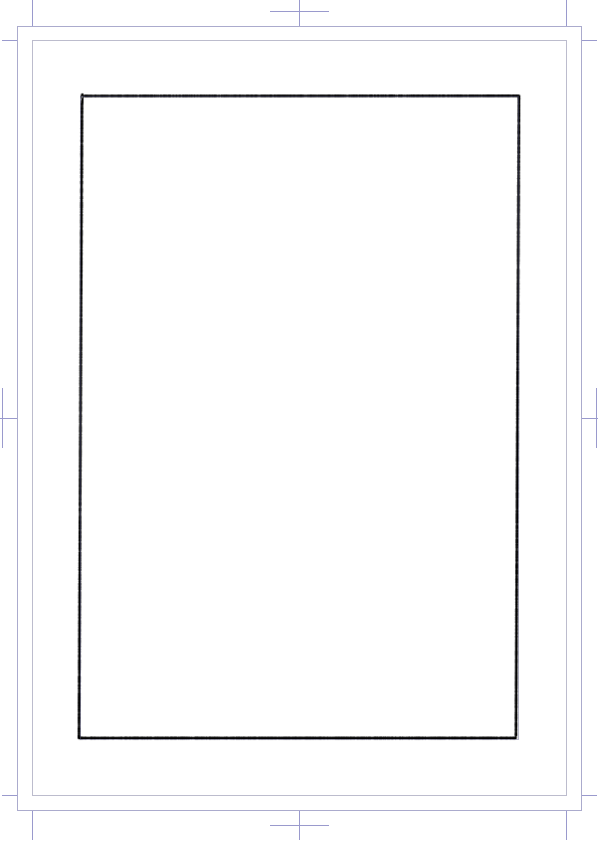 ネームするとき必ず内枠を一回手描きするの、これがないと漫画を描き始められないんだけど自分でちょっとおもろいなと思っている 