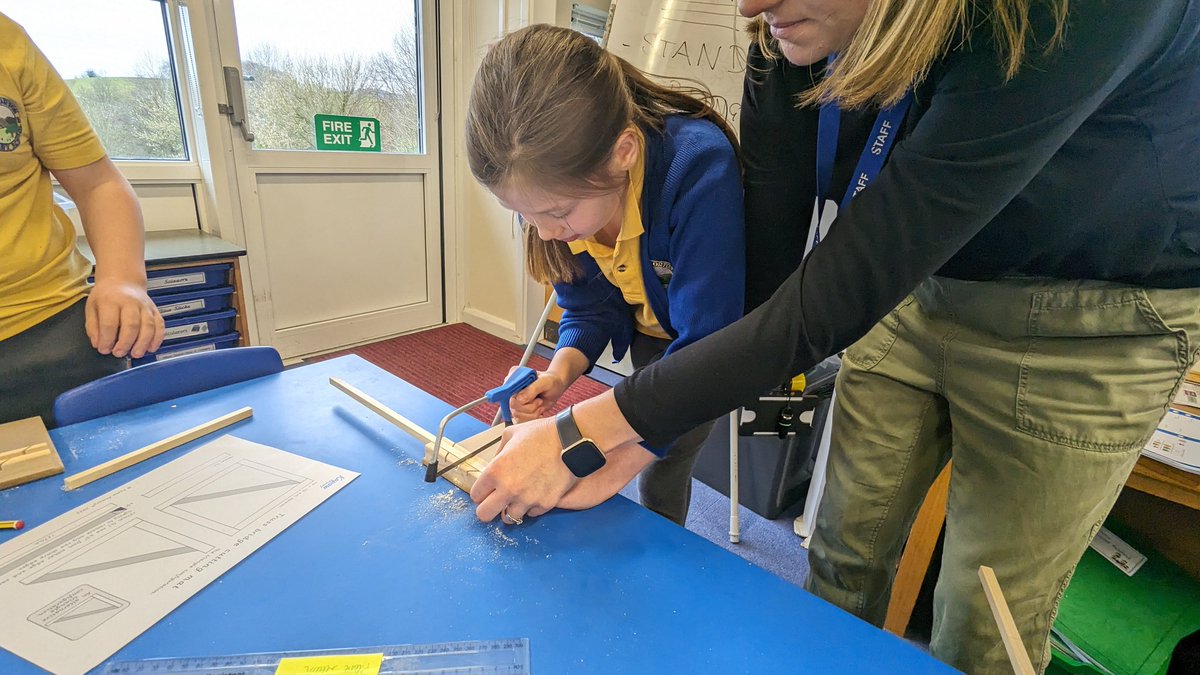 Here are some action shots of the construction in progress with children using Junior hack saws <a href="/kapowprimary/">Kapow Primary</a> <a href="/TTSResources/">TTS Resources</a>
