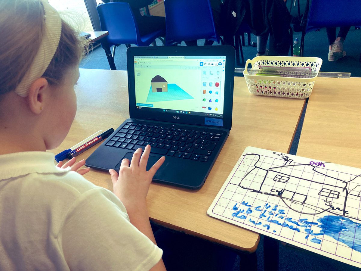 WCPSc2024's tweet photo. Excellent engagement in class 14 on a Friday afternoon! We are looking at combining 3D objects to design a digital model and have been set the challenge of designing a house! 🏡💻 @tinkercad @WCommonPS #WCPScomputing https://t.co/m5RWUMS4DP