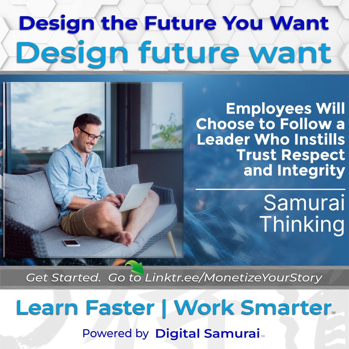 4DigitalSamurai's tweet photo. In an era where the traditional 9 to 5 work schedule is becoming a relic of the past, organizations are confronted with the need to adapt to a more flexible work environment. 

#MonetizeYourStory #MartinRRicketts #MichelleRicketts
#BeyondNineToFive #WorkLifeEvolution https://t.co/TVRsNrvLAK