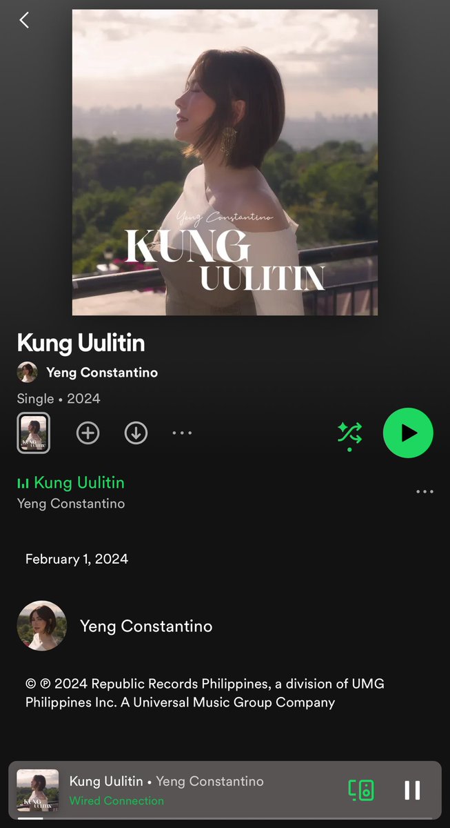 _jiiinky061718's tweet photo. Yengster’s duty nmn after ng duty sa work!🥲😜On repeat sa lahat ng streaming platforms.🥰Wabyuuu dami @YengPLUGGEDin .😘

Links⬇️

Youtube ➡️ https://t.co/i0prPUifmx

Spotify ➡️ https://t.co/UxXLzKGxga

Apple music ➡️ https://t.co/fk7sxqJpcu

#Yeng_KungUulitin
#YengConstantino https://t.co/auqV00oIOK