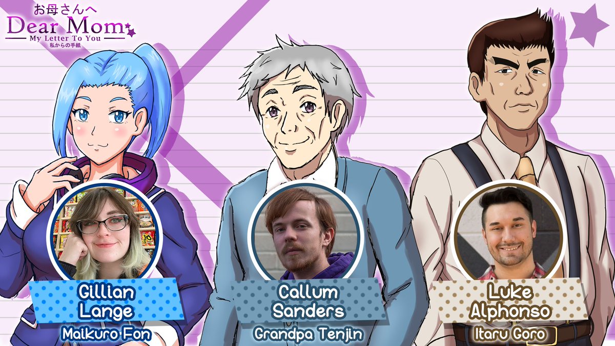 Supporting Cast:

🎧 <a href="/gillianlangeVA/">gillian lange</a> as Maikuro Fon
📘 <a href="/CallumSandersVO/">Callum Sanders🎙 | Voice Actor</a> as Granpda Tenjin
📋 <a href="/LukeAlphonsoVA/">Luke Alphonso</a> as Itaro Goro