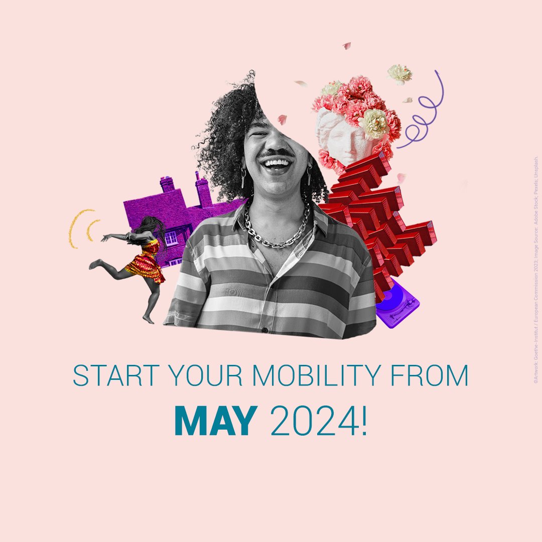 Apply before the 29 of February and start your Individual Mobility project from May! 📷 Apply early and avoid the tougher competition of the last deadlines 📷 More info and resources: linktr.ee/culturemoveseu…