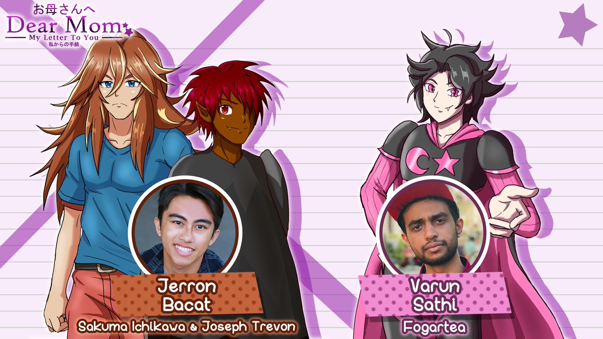 Extras Cast:

<a href="/JerronBacat/">Jerron Bacat</a> as Sakuma Ichikawa &amp; Joseph Trevon
<a href="/aVarunSathi/">Varun Sathi</a> as Fogartea &amp; Kyousuke Shirogane