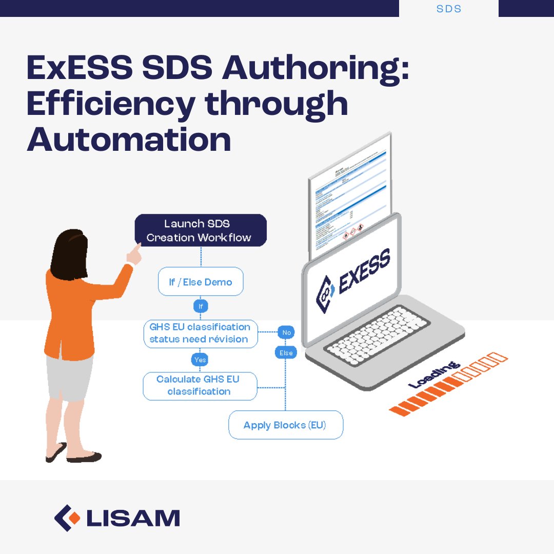LisamSystems's tweet image. #SDSAuthoring
Safetydata sheet (SDS) authoring often involves time-consuming, repetitive tasks with the potential for human errors.
Based on valuable customer feedback, we&apos;ve recently developed an Automation Module to complement our SDS Authoring Software, ExESS.
info@lisam.com