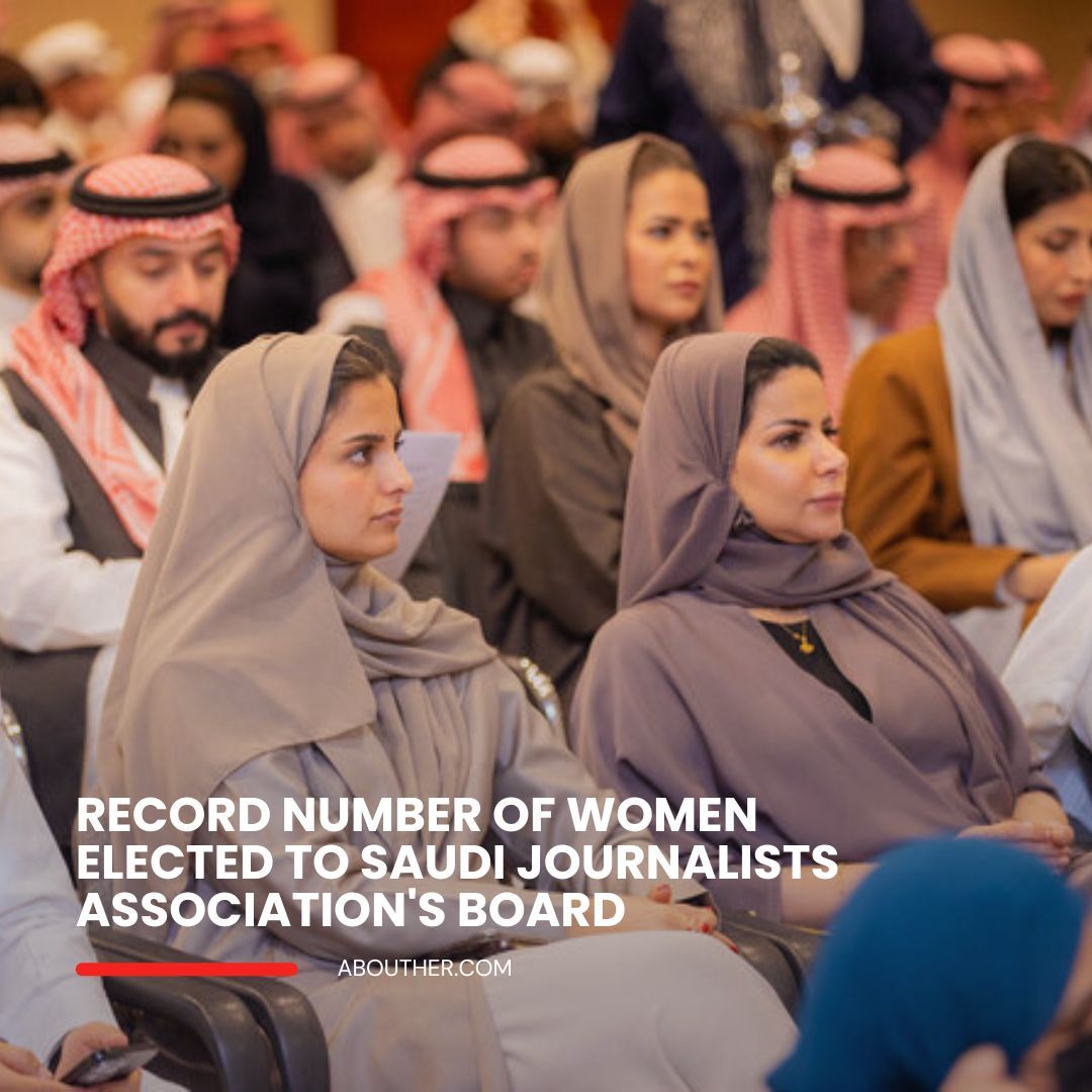 AboutHerOFCL's tweet photo. The recent elections for the Saudi Journalists Association made history, with nearly half of the newly elected board members being women 👏 

They are @NoorNugali, @LamaShethry, @Eloufi89, @Maialsharif, @thekramohd &amp; @BushraAlrabiah as treasurer.

More ⤵️
https://t.co/EPsqIE1Hk2 https://t.co/huDU1V5FKJ