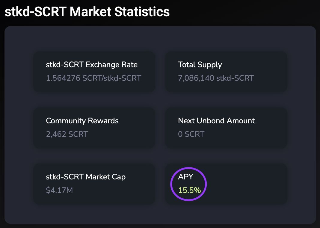 Shade_Protocol's tweet image. When you stake $SCRT on the Shade Staking Derivatives Page, you ➡️  Privately accumulate $stkd-SCRT rewards. 

Put your #StakingDerivatives to work with buying, selling, and providing liquidity.

🔗  app.shadeprotocol.io/staking-deriva…