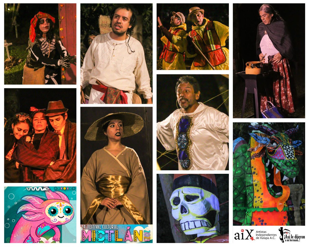 AsiHermana's tweet photo. 🎃¡Festival Cultural Mictlán 2023!🎃
@seguidores
#teatroindependiente #asiledijeronamihermana #FCM https://t.co/9PGKNUFjng