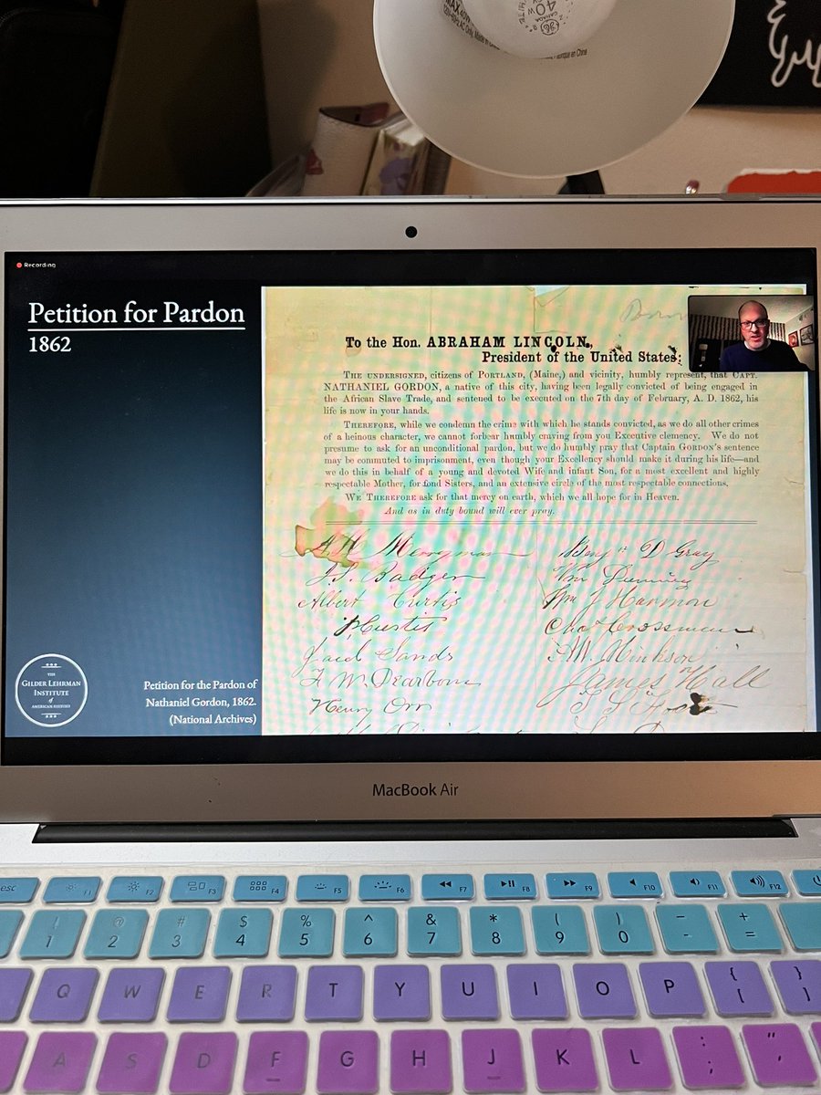 LMarenda's tweet photo. Learned some “new” history last night. Thank you @Gilder_Lehrman for always showing incredible primary sources to educators. #TeacherAlwaysLearning https://t.co/8gtA40AO82