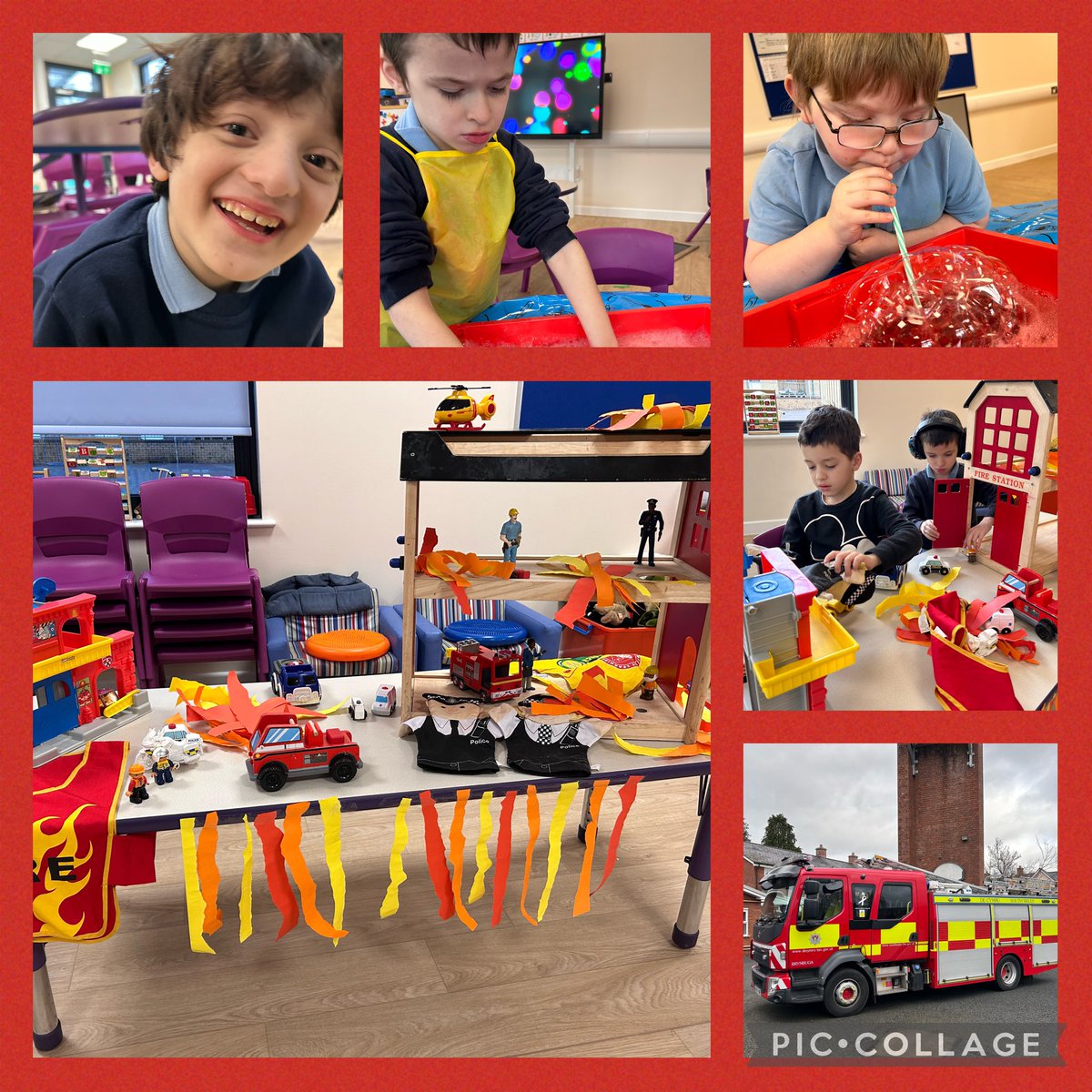 🚨🚒🔥💦 #Mbfoxglove class have had a busy week exploring everything to do with fire engines and the fire station. We’ve had an amazing week!