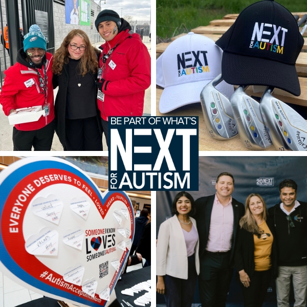 You’re an important part of NEXT for AUTISM’s mission to enhance the lives of autistic adults. Be part of our commitment to designing and launching programs that enrich lives ... from mentorship opportunities to partnerships, and more. Learn more at bit.ly/3HAsKuy