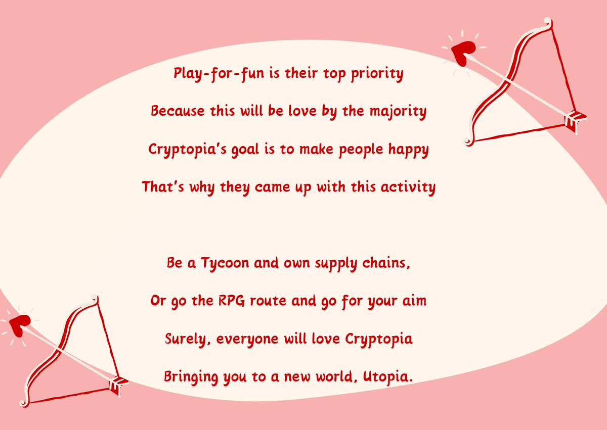 Here's my entry <a href="/CryptopiaOFCL/">Cryptopia</a>

<a href="/uy_nald/">Jimin</a> <a href="/yyyehs011/">YYYEHS</a> 

#Cryptopia 
#Huesoflove