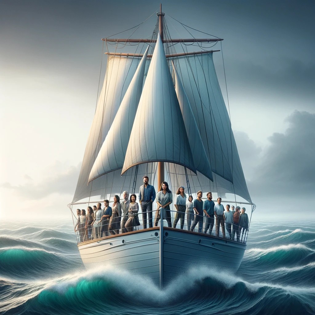 🌟 Al timón del #EquipoADMM cada uno de nosotr@s es un faro de inspiración. Nuestro barco se fortalece con tu pasión y trabajo en equipo. Sigamos navegando junt@s, con cada ola superada nos hacemos más fuertes. ¡A toda vela, equipo! 🚢💪 🌊