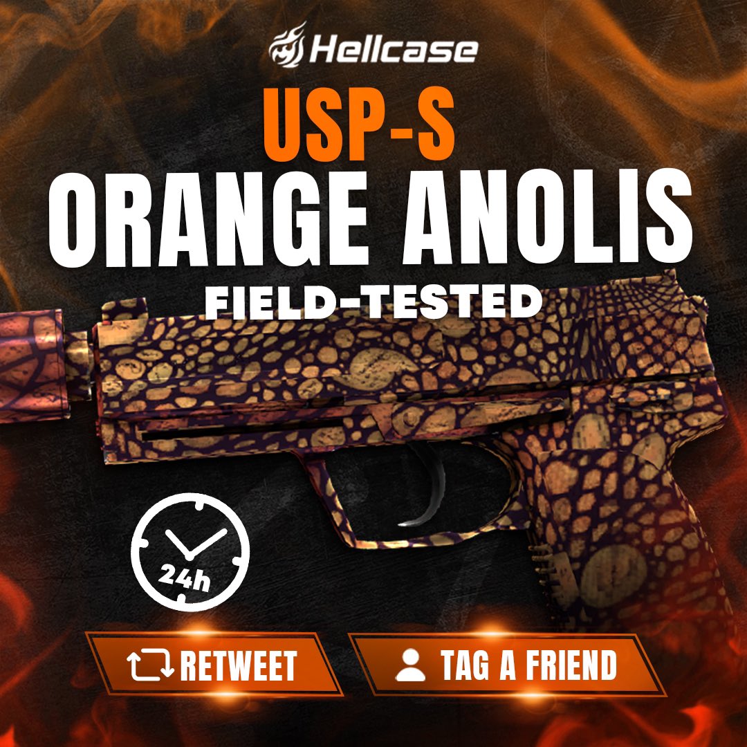 hellcase's tweet photo. 🎁 FAST GIVEAWAY 🏁

👇 Tag Your Best Friend &amp; Like
🚀 Follow us
🔥 Retweet this post
😎 The winner of the previous giveaway is @itakezo_ 

#hellcase #csgo #cs2 #csgoskin #csgoskins #csgoskinsgiveaway #csgocases #csgocase #hellcasegiveaway #csgoskinsfree #csgoskinsgiveaway https://t.co/AB4YqaegoT