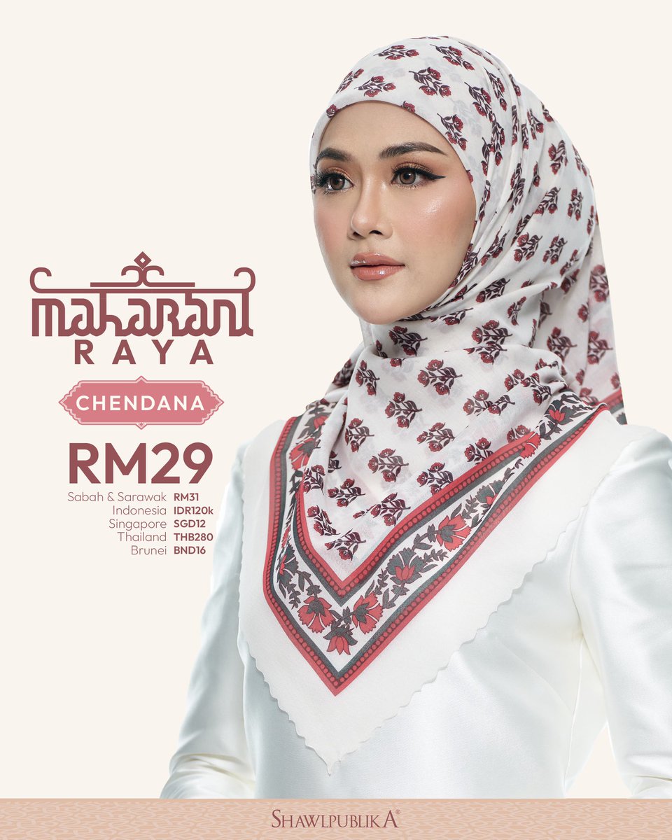 dnrhshma's tweet photo. Shawlpublika Maharani Raya!🌙
📆 Release 15 FEB 2024

OPEN PRE ORDER😍

Lambat booking? Nanti Kod yang naktu dah takde dah
GITA ⛔️ 
DELINA ⛔️
ADITYA ⛔️

https://t.co/uBgSBUeH1h https://t.co/dub5heSlOI