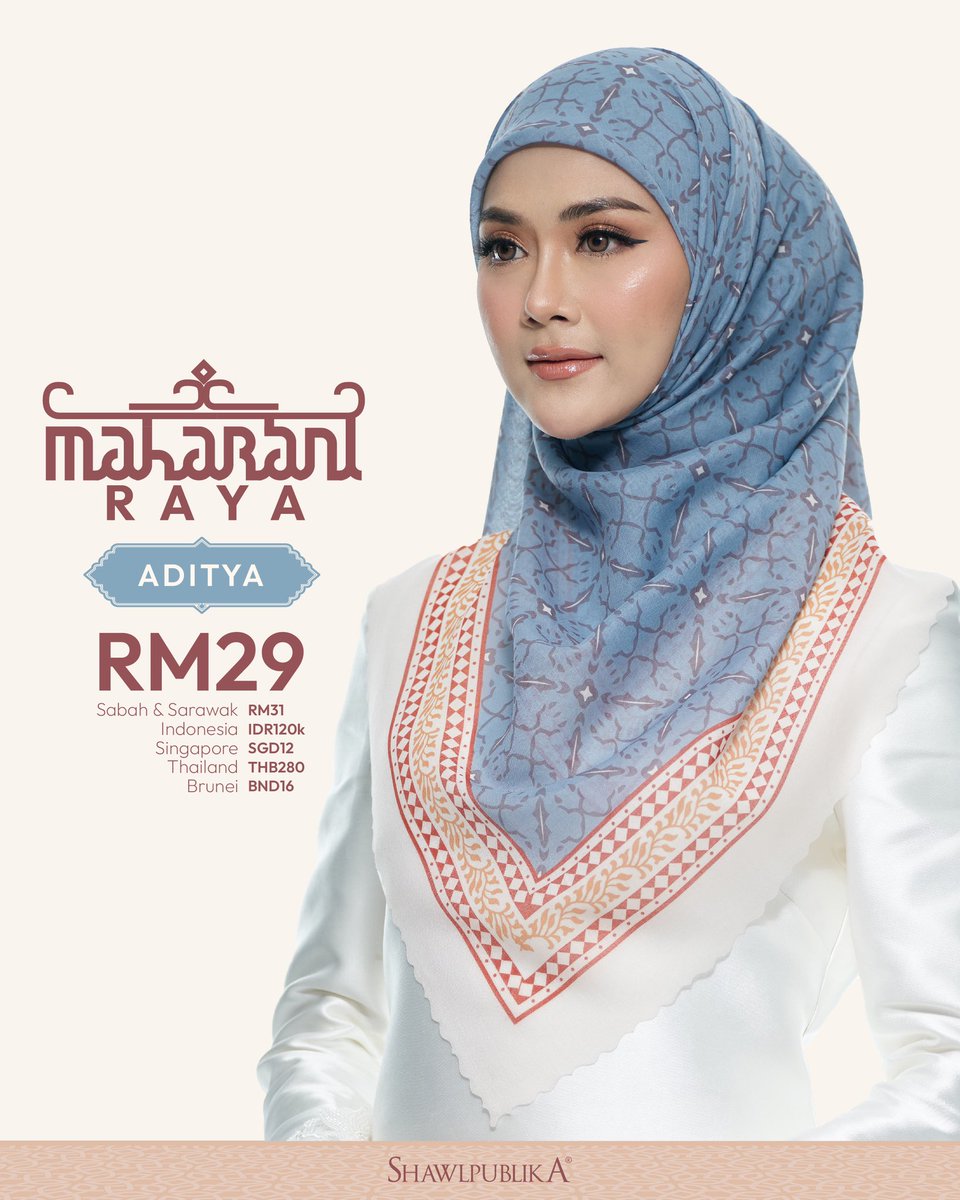 dnrhshma's tweet photo. Shawlpublika Maharani Raya!🌙
📆 Release 15 FEB 2024

OPEN PRE ORDER😍

Lambat booking? Nanti Kod yang naktu dah takde dah
GITA ⛔️ 
DELINA ⛔️
ADITYA ⛔️

https://t.co/uBgSBUeH1h https://t.co/dub5heSlOI