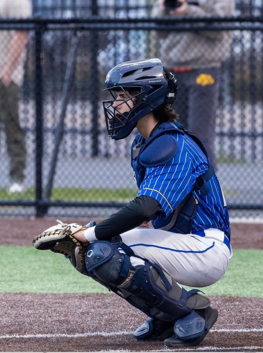 BCollin11's tweet photo. Shout outs to 2 hard working catchers on National Catchers Day. Connor Stone '26 @ElmiraBaseball and Ben Caristi '25 @ScitBaseball #NationalCatchersDay https://t.co/bUAzeuZ6Zz