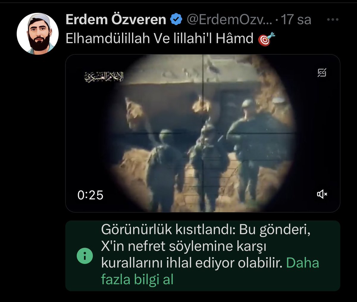 ErdemOzveren571's tweet photo. Twitter İsrail Lehine Paylaşımları
Öne Çıkarma ve Daha Çok Gösterme
Aleyhine Paylaşımları ise Kısıtlayıp
Daha Az Gösterme Kararı Aldı.

Filistin ve Gazze Paylaşımları ile
İzzeddin El Kassam'ın Operasyonları
Anında Kısıtlanıp - Gizleniyor. https://t.co/8ug0HZ5uIp