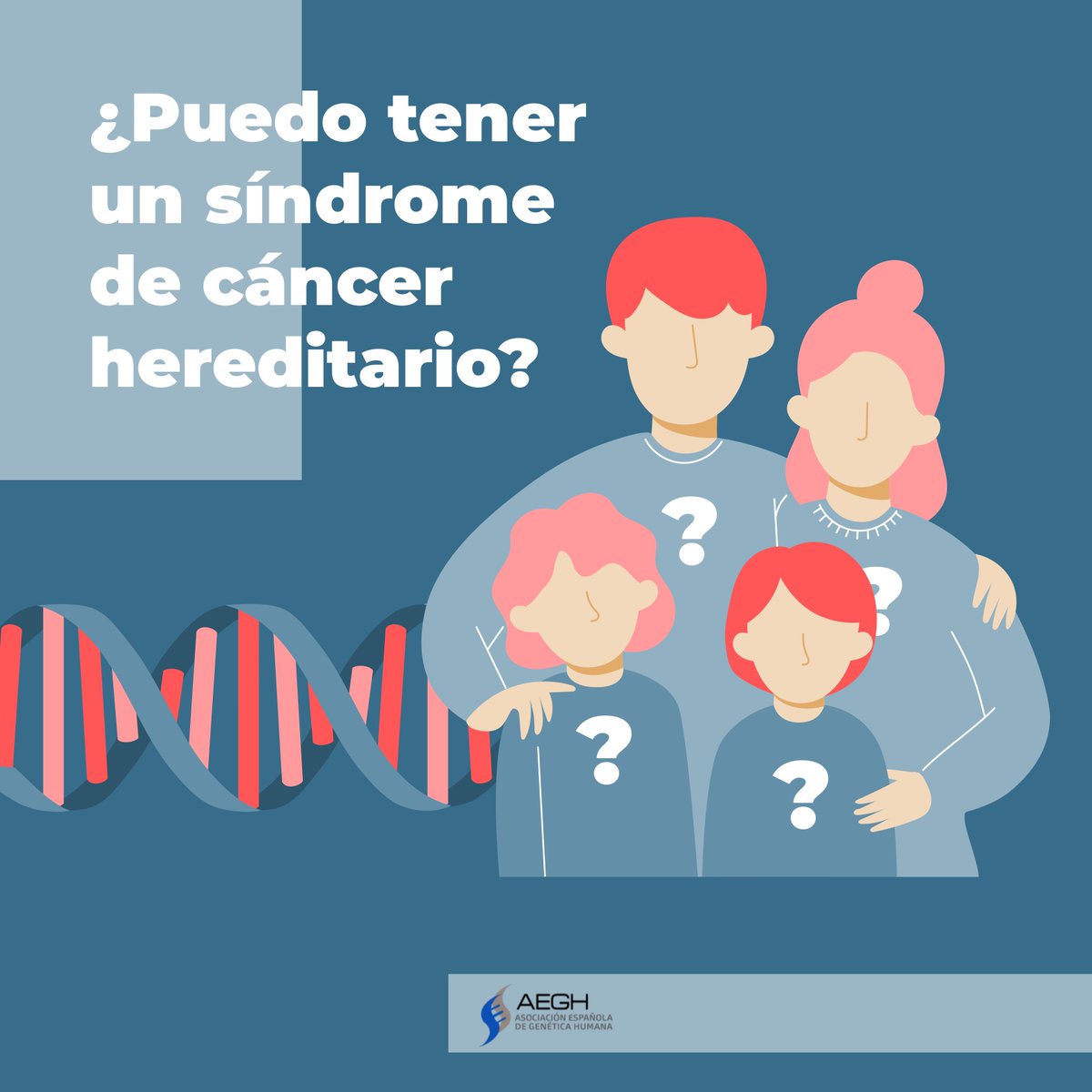 Para el #DiaMundiaContraElCancer la Comisión de Cáncer Hereditario de la @AEGHgenetica 🧬 te invita a conocer más sobre la predisposición genética a padecer tumores. ¿Por qué es importante estar informado/a? Pincha el link y comparte👇: aegh.org/wp-content/upl…