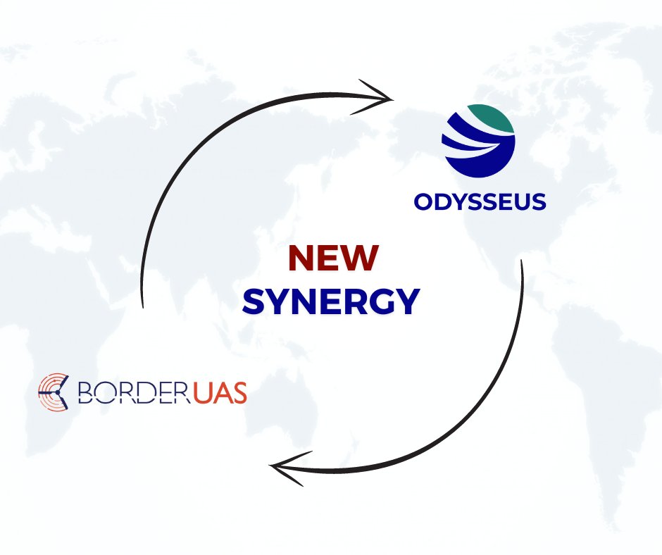 📣 Thrilled to announce the initiation of a powerful collaboration between @odysseus_heu project and @BorderUas , two groundbreaking projects at the forefront of cutting-edge technology for enhanced #bordercontrol and #bordermanagement.