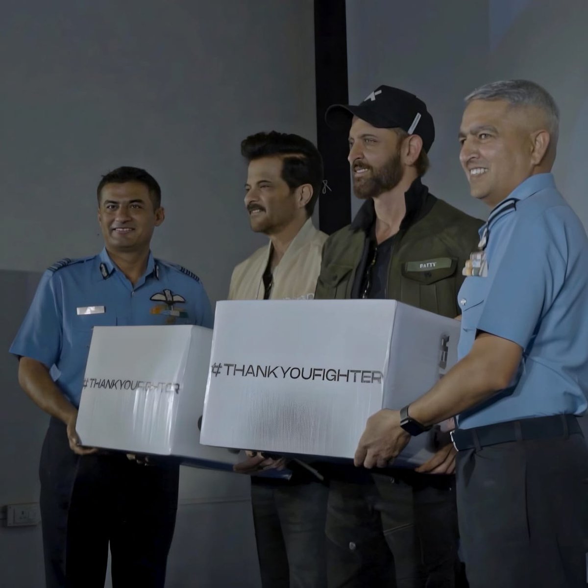 From every corner of India, the roar of thanks echoed with #ThankYouFighter. The power &amp; passion of our Air Force came alive on big screen with the direction of
<a href="/justsidanand/">Siddharth Anand</a> 🇮🇳 #Fighter