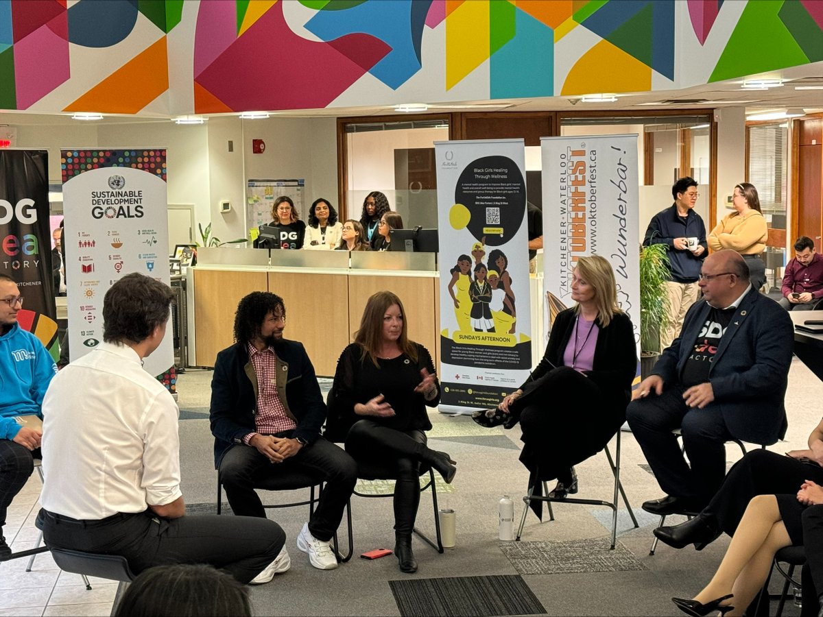 City of Kitchener (@citykitchener) on Twitter photo NEWS: Prime Minister <a href="/JustinTrudeau/">Justin Trudeau</a> visits #Kitchener's SDG Factory to meet entrepreneurs.
Details: bit.ly/3w3ZbPt
#SDGIdeaFactory #SDGs #GlobalGoals NEWS: Prime Minister <a href="/JustinTrudeau/">Justin Trudeau</a> visits #Kitchener's SDG Factory to meet entrepreneurs.
Details: bit.ly/3w3ZbPt
#SDGIdeaFactory #SDGs #GlobalGoals