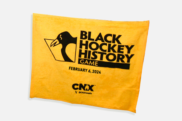 INSPIRE. CONNECT. ELEVATE. Celebrate #BlackHistoryMonth in person at @PPGPaintsArena Tuesday night! Secure your seats for our annual Black Hockey History Game and receive a Rally Towel thanks to @CNXtweets! Join Us: pens.pe/4bm5g9X